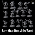 Satyr Guardians of the Forest Miniature for Dungeons and Dragons, Pathfinder or other TTRPGs