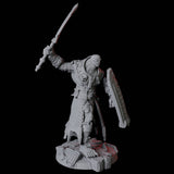 Saurian War Priest A Miniature for Dungeons and Dragons, Pathfinder or other TTRPGs