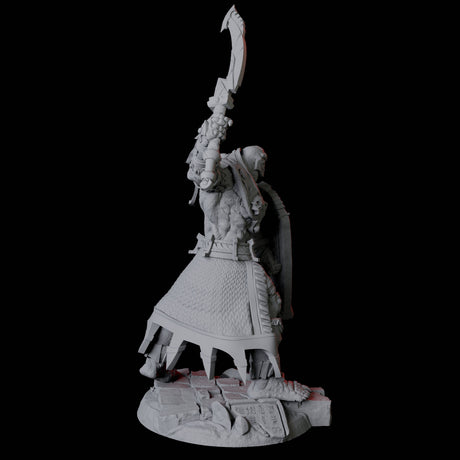 Saurian War Priest A Miniature for Dungeons and Dragons, Pathfinder or other TTRPGs