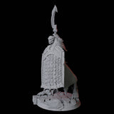Saurian War Priest A Miniature for Dungeons and Dragons, Pathfinder or other TTRPGs