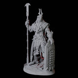 Saurian War Priest D Miniature for Dungeons and Dragons, Pathfinder or other TTRPGs