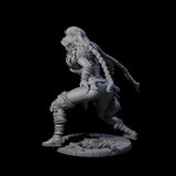 Sava - Grimancing Barbarian Miniature for Dungeons and Dragons, Pathfinder or other TTRPGs