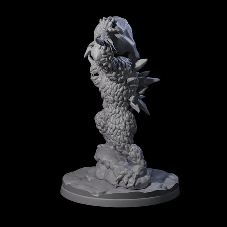 Savage Demonic Yeti Miniature for Dungeons and Dragons, Pathfinder or other TTRPGs