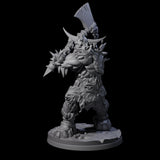 Savage Frost Giant Warrior Miniature for Dungeons and Dragons, Pathfinder or other TTRPGs