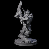 Savage Frost Giant Warrior Miniature for Dungeons and Dragons, Pathfinder or other TTRPGs