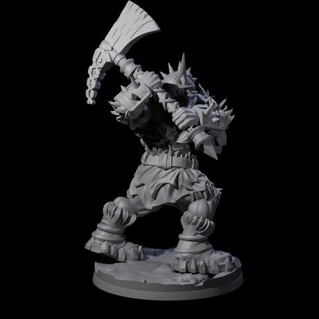 Savage Frost Giant Warrior Miniature for Dungeons and Dragons, Pathfinder or other TTRPGs