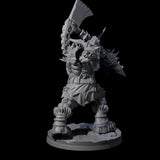 Savage Frost Giant Warrior Miniature for Dungeons and Dragons, Pathfinder or other TTRPGs