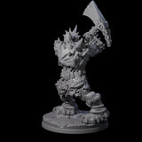 Savage Frost Giant Warrior Miniature for Dungeons and Dragons, Pathfinder or other TTRPGs