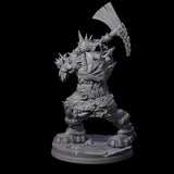 Savage Frost Giant Warrior Miniature for Dungeons and Dragons, Pathfinder or other TTRPGs