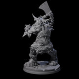 Savage Frost Giant Warrior Miniature for Dungeons and Dragons, Pathfinder or other TTRPGs