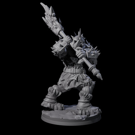 Savage Frost Giant Warrior Miniature for Dungeons and Dragons, Pathfinder or other TTRPGs