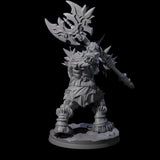 Savage Frost Giant Warrior Miniature for Dungeons and Dragons, Pathfinder or other TTRPGs