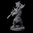 Savage Frost Giant Warrior Miniature for Dungeons and Dragons, Pathfinder or other TTRPGs