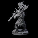 Savage Frost Giant Warrior Miniature for Dungeons and Dragons, Pathfinder or other TTRPGs