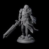 Savage Master Vampire Fighter Miniature for Dungeons and Dragons, Pathfinder or other TTRPGs