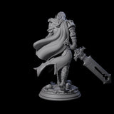 Savage Master Vampire Fighter Miniature for Dungeons and Dragons, Pathfinder or other TTRPGs