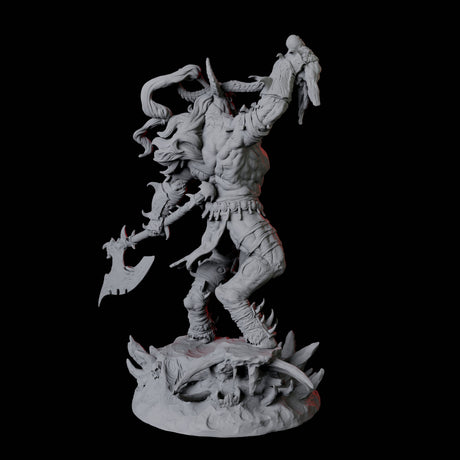 Savage Roru Demon B Miniature for Dungeons and Dragons, Pathfinder or other TTRPGs