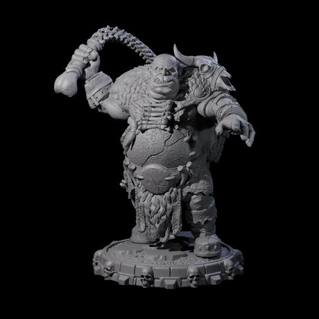 Savage Skullmarch Ogre B Miniature for Dungeons and Dragons, Pathfinder or other TTRPGs