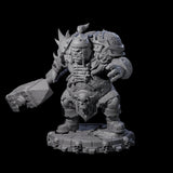 Savage Skullmarch Ogre C Miniature for Dungeons and Dragons, Pathfinder or other TTRPGs