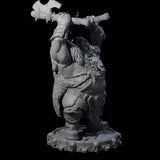 Savage Skullmarch Ogre D Miniature for Dungeons and Dragons, Pathfinder or other TTRPGs