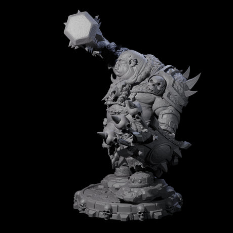 Savage Skullmarch Ogre E Miniature for Dungeons and Dragons, Pathfinder or other TTRPGs