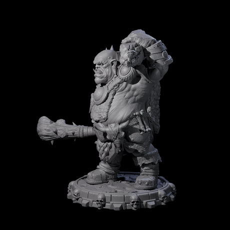 Savage Skullmarch Ogre F Miniature for Dungeons and Dragons, Pathfinder or other TTRPGs