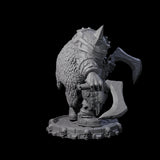 Savage Skullmarch Ogre G Miniature for Dungeons and Dragons, Pathfinder or other TTRPGs