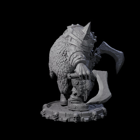 Savage Skullmarch Ogre G Miniature for Dungeons and Dragons, Pathfinder or other TTRPGs