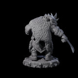 Savage Skullmarch Ogre G Miniature for Dungeons and Dragons, Pathfinder or other TTRPGs