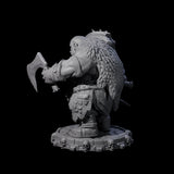 Savage Skullmarch Ogre G Miniature for Dungeons and Dragons, Pathfinder or other TTRPGs