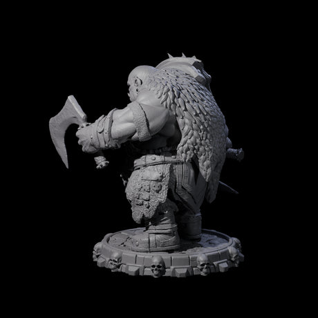 Savage Skullmarch Ogre G Miniature for Dungeons and Dragons, Pathfinder or other TTRPGs
