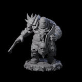 Savage Skullmarch Ogre G Miniature for Dungeons and Dragons, Pathfinder or other TTRPGs