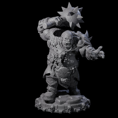 Savage Skullmarch Ogre H Miniature for Dungeons and Dragons, Pathfinder or other TTRPGs