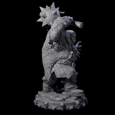 Savage Skullmarch Ogre H Miniature for Dungeons and Dragons, Pathfinder or other TTRPGs