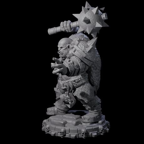 Savage Skullmarch Ogre H Miniature for Dungeons and Dragons, Pathfinder or other TTRPGs