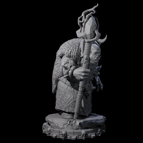 Savage Skullmarch Ogre I Miniature for Dungeons and Dragons, Pathfinder or other TTRPGs