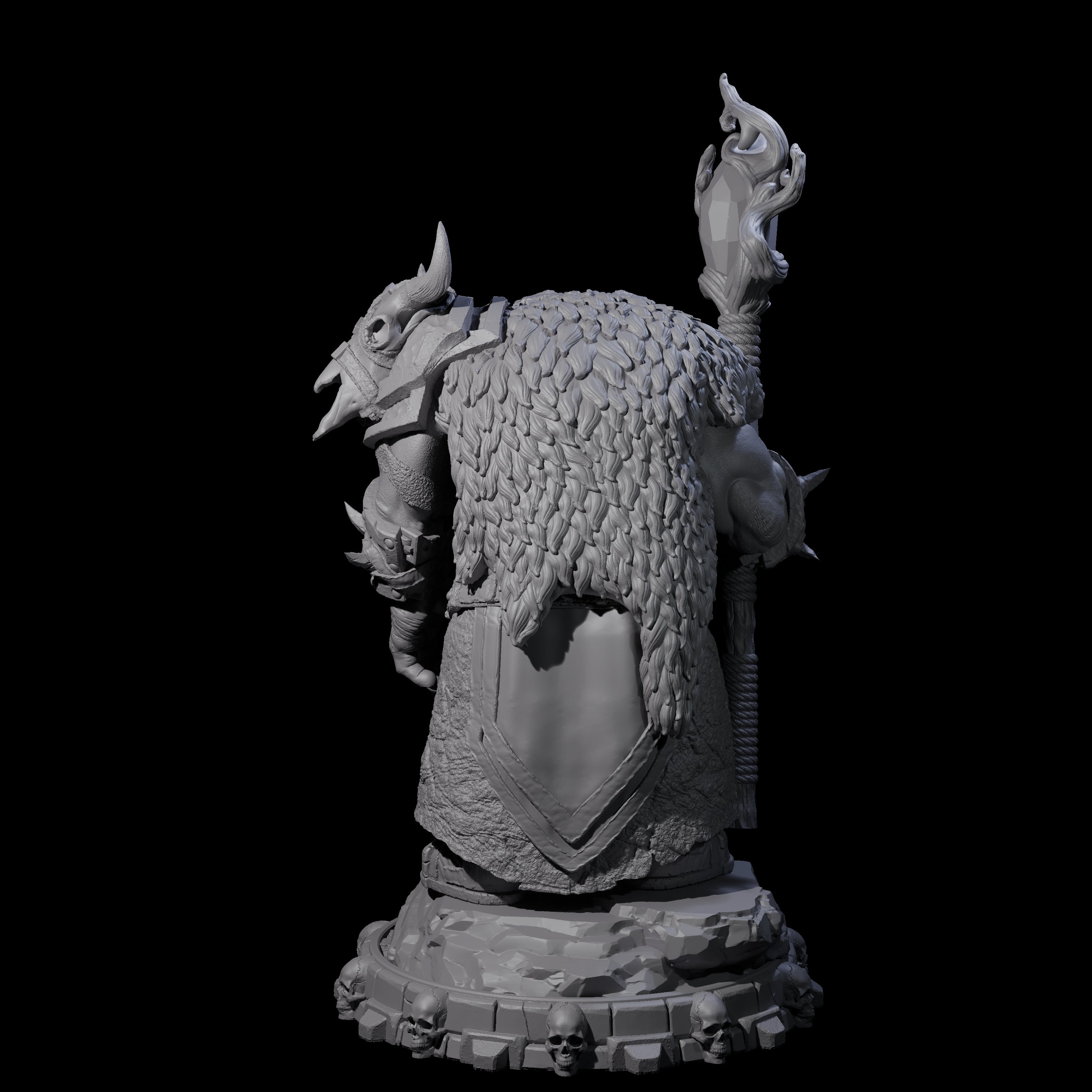 Savage Skullmarch Ogre I Miniature for Dungeons and Dragons, Pathfinder or other TTRPGs