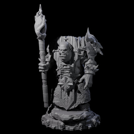 Savage Skullmarch Ogre I Miniature for Dungeons and Dragons, Pathfinder or other TTRPGs
