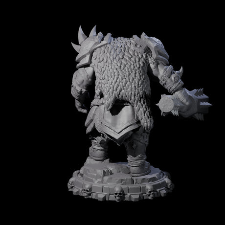 Savage Skullmarch Ogre J Miniature for Dungeons and Dragons, Pathfinder or other TTRPGs
