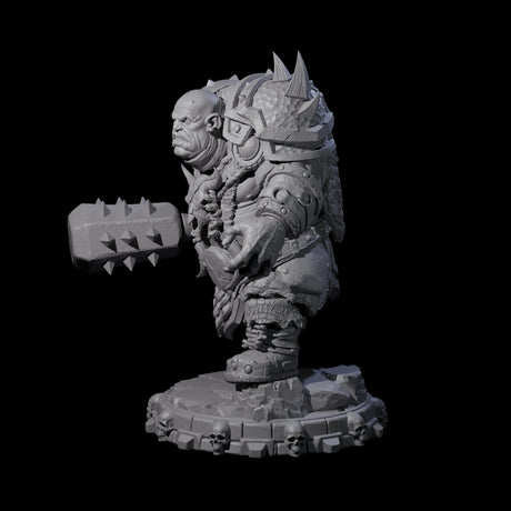 Savage Skullmarch Ogre J Miniature for Dungeons and Dragons, Pathfinder or other TTRPGs