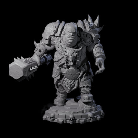 Savage Skullmarch Ogre J Miniature for Dungeons and Dragons, Pathfinder or other TTRPGs