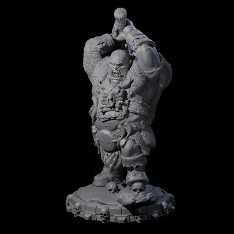 Savage Skullmarch Ogre K Miniature for Dungeons and Dragons, Pathfinder or other TTRPGs