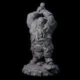 Savage Skullmarch Ogre K Miniature for Dungeons and Dragons, Pathfinder or other TTRPGs