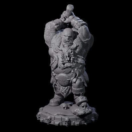 Savage Skullmarch Ogre K Miniature for Dungeons and Dragons, Pathfinder or other TTRPGs