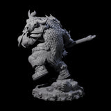 Savage Skullmarch Ogre L Miniature for Dungeons and Dragons, Pathfinder or other TTRPGs