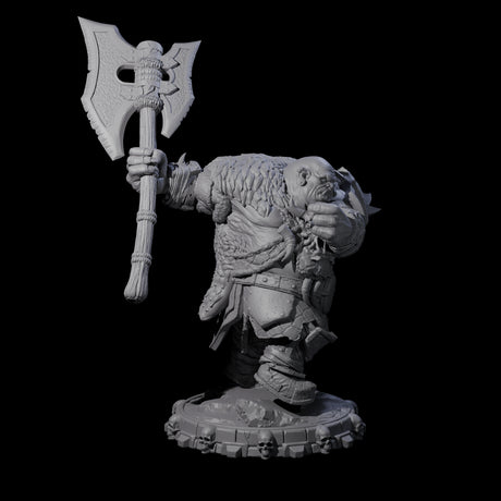 Savage Skullmarch Ogre M Miniature for Dungeons and Dragons, Pathfinder or other TTRPGs