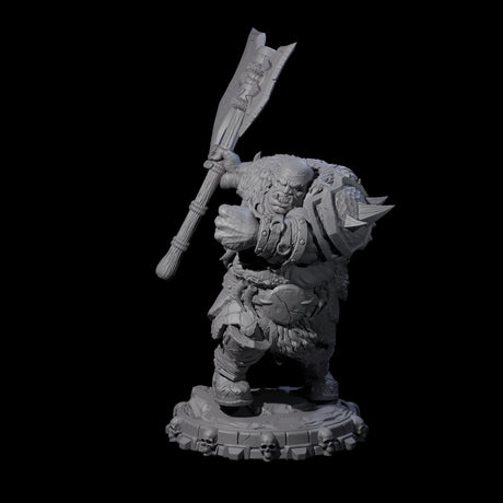 Savage Skullmarch Ogre M Miniature for Dungeons and Dragons, Pathfinder or other TTRPGs
