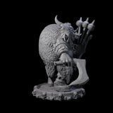 Savage Skullmarch Ogre N Miniature for Dungeons and Dragons, Pathfinder or other TTRPGs