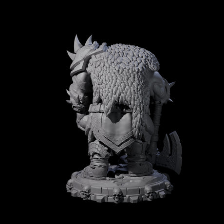 Savage Skullmarch Ogre O Miniature for Dungeons and Dragons, Pathfinder or other TTRPGs