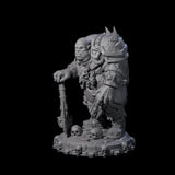 Savage Skullmarch Ogre O Miniature for Dungeons and Dragons, Pathfinder or other TTRPGs